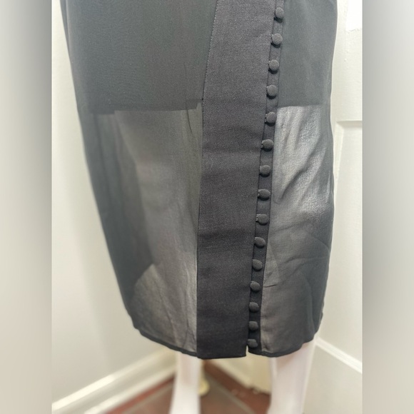 C/MEO COLLECTIVE NWT Presence Midi Elegant Black Sleeveless Dress - Picture 9 of 13